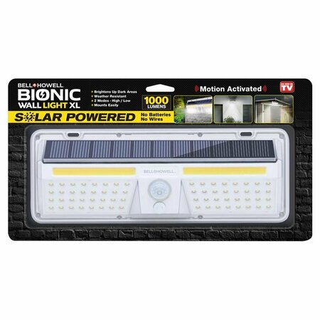 OR Bionic Motion-Sensing Solar Powered LED Security Wall Light - 1000 Lumens OR3306629